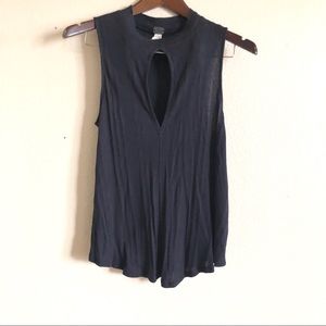 Sleeveless Black Tank Top Free People